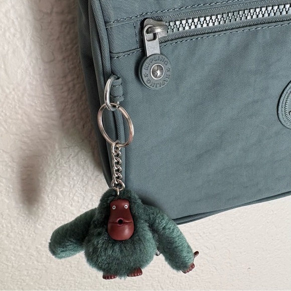 Kipling CALLIE CROSSBODY BAG Light Aloe Tonal Messenger Bag EUC - Picture 9 of 10